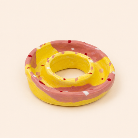Assiette Donut en céramique