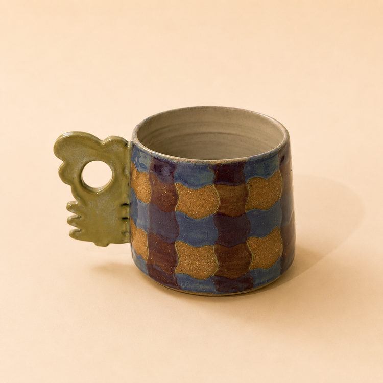 Tasse Violet Plaid