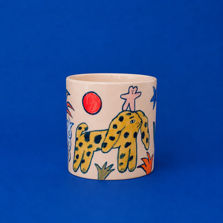 Pot en céramique Léo Chien