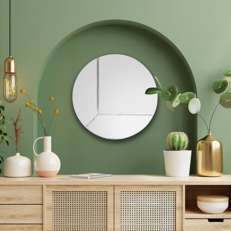 Round mosaic mirror [varied sizes] 