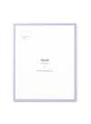 Lilac and Plexiglas Frame [16 x 20 in]