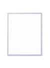 Cadre lilas et plexiglas [8 x 10 po]
