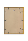 Yellow frame and plexiglass [12 x 16 in]