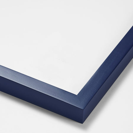 Cadre bois marine et plexiglas [24 x 36 po]