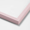 Cadre rose et plexiglas [18 x 24 po]