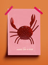 Affiche 'Dancing Crab'
