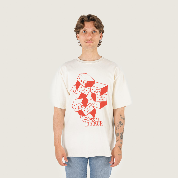 Trial and Error T-Shirt [Boxtee Heavyweight cut]