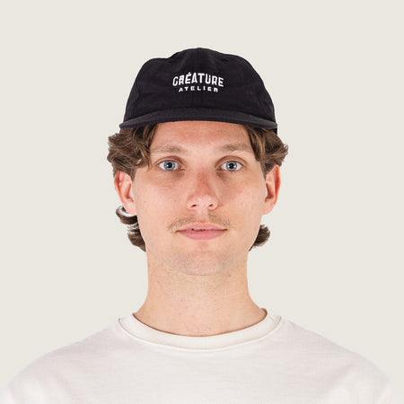 Embroidered nylon cap, Créature Atelier