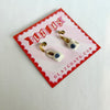 Boucles d'oreilles en porcelaine Petites Tasses