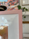 Oeuvre 'À la maison SP04' encadrée [tel quel]