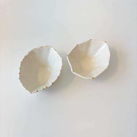 Coupelle Coquillage avec dorure