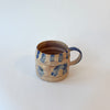 Grande tasse sable et bleue
