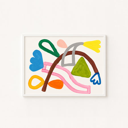 Oeuvre originale 'Les fleurs'