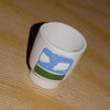 Cloud ceramic tumbler mug