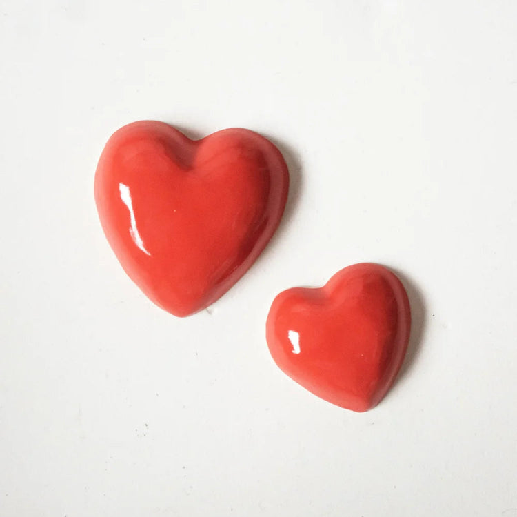 Ensemble de coeurs muraux en céramique [sur commande]