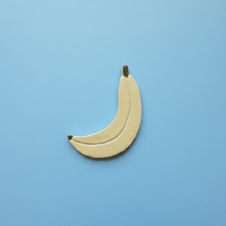 Pièce murale 'Banane 02'