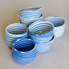 Petit gobelet tasse bleue en nerikomi