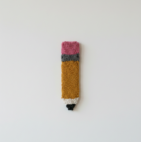 Pièce textile murale 'Pencil'