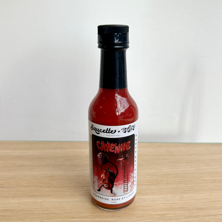 Sauce épicée Cayenne - Framboise, Rose & Litchi