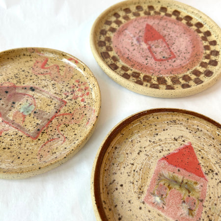 Small ceramic plate Maison [various models]