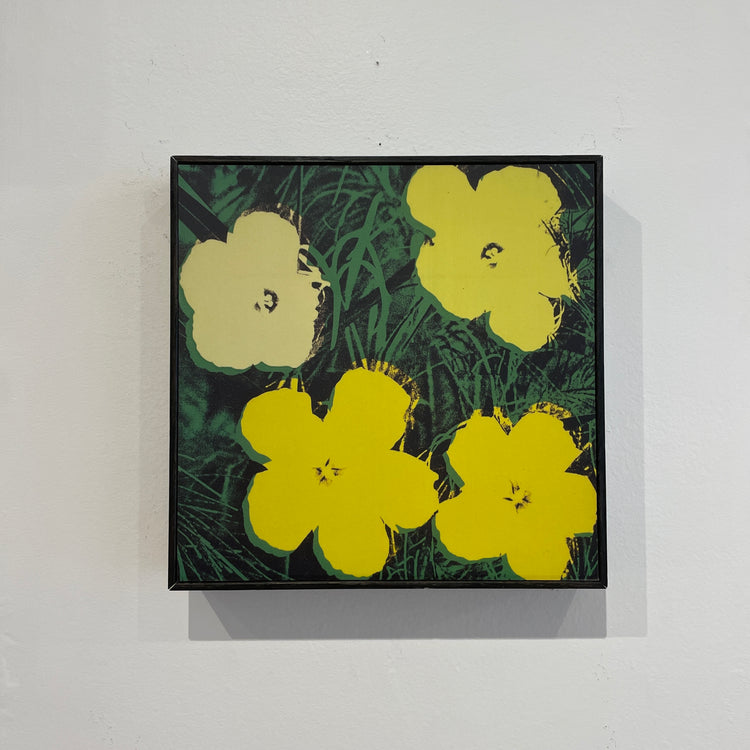 Frames (3) 'Flowers, 1970' by Andy Warhol [as is]