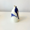 Vase soliflore rond en semi porcelaine