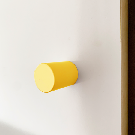 Poignée jaune soleil