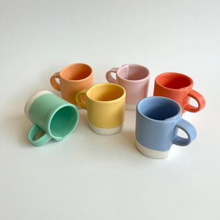 Tasse espresso en porcelaine [couleurs variées]