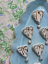 Broche Fancy Swan avec perle