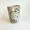 Verre ou vase en grès avec dessin [modèles variés]