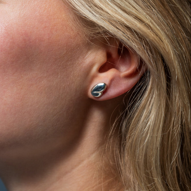 Boucle d'oreille Feuille