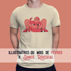 T-shirt unisexe 'Art T-shirt Club' par Janick Rousseau