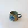 Grande tasse verte et bleue
