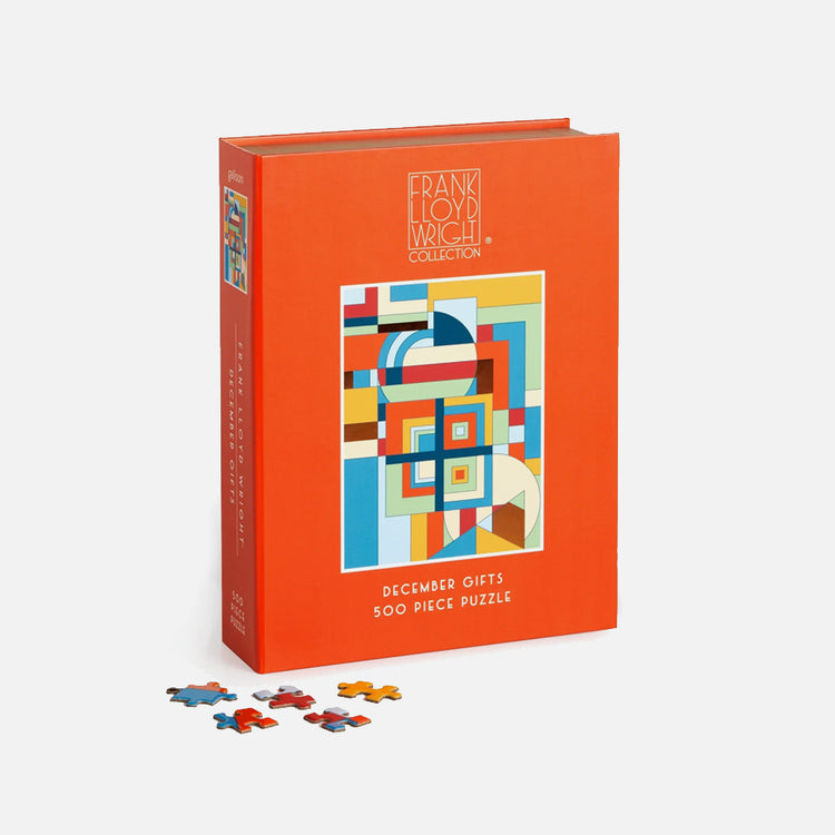 Puzzle 'December gifts' by Frank Lloyd Wright - 500 pieces