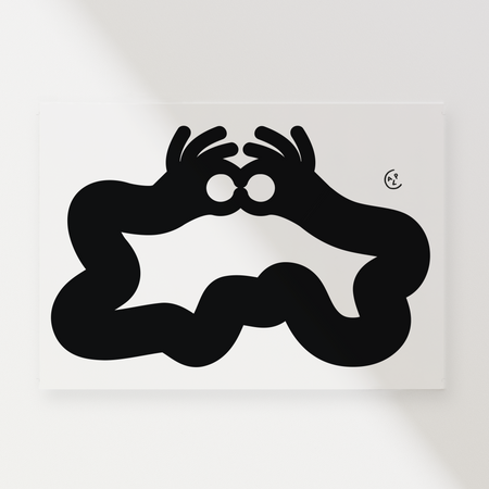 Grande oeuvre 'Fancy Perf #1'