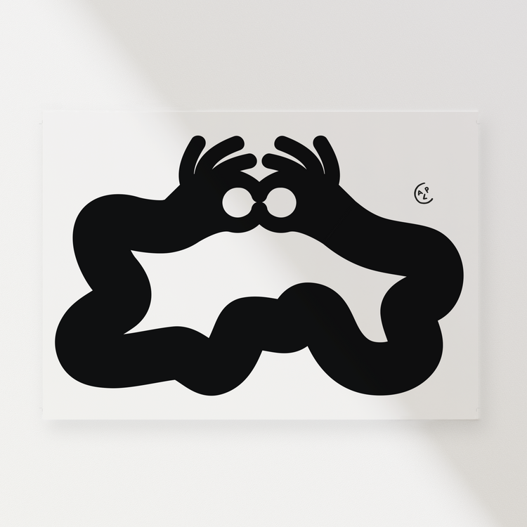 Grande oeuvre 'Fancy Perf #1'