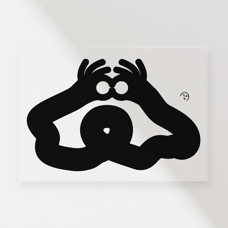 Grande oeuvre 'Fancy Perf #4'