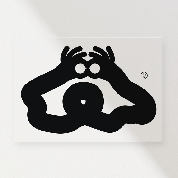 Grande oeuvre 'Fancy Perf #4'