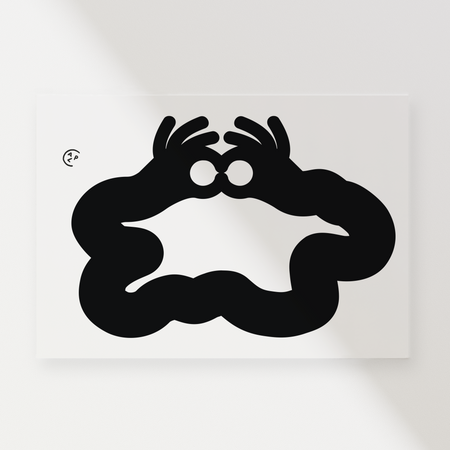 Grande oeuvre 'Fancy Perf #9'