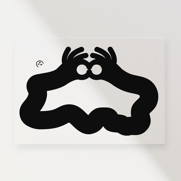 Grande oeuvre 'Fancy Perf #13'