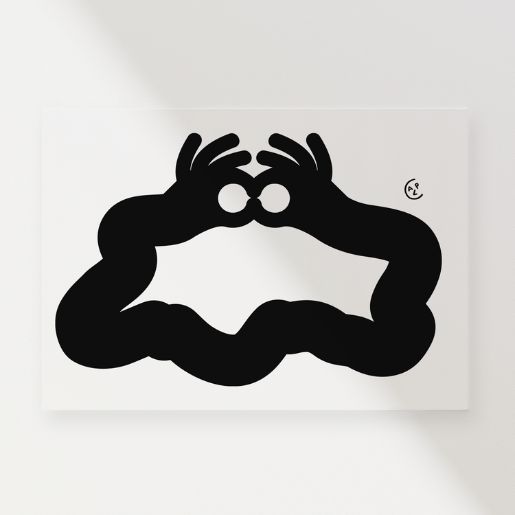 Grande oeuvre 'Fancy Perf #19'