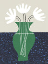 Affiche 'Green Vase'