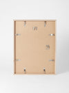Cadre chêne et plexiglas [16 x 16 po]