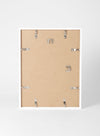 Cadre blanc et plexiglas [16 x 16 po]