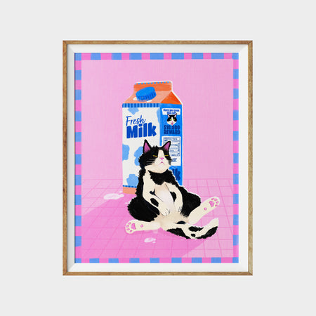 'Fresh milk' poster [various sizes]