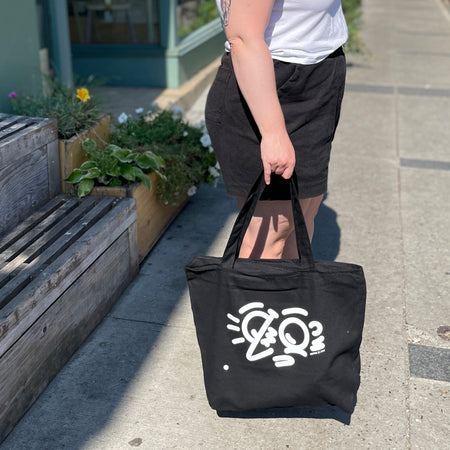 Sac de toile 'Point de vue No.1'