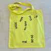 Screen-printed canvas bag 'Mile End en fête' [varied colors]