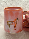Tasse à latté Golden Pony [couleurs variées]