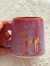 Tasse à latté Golden Pony [couleurs variées]