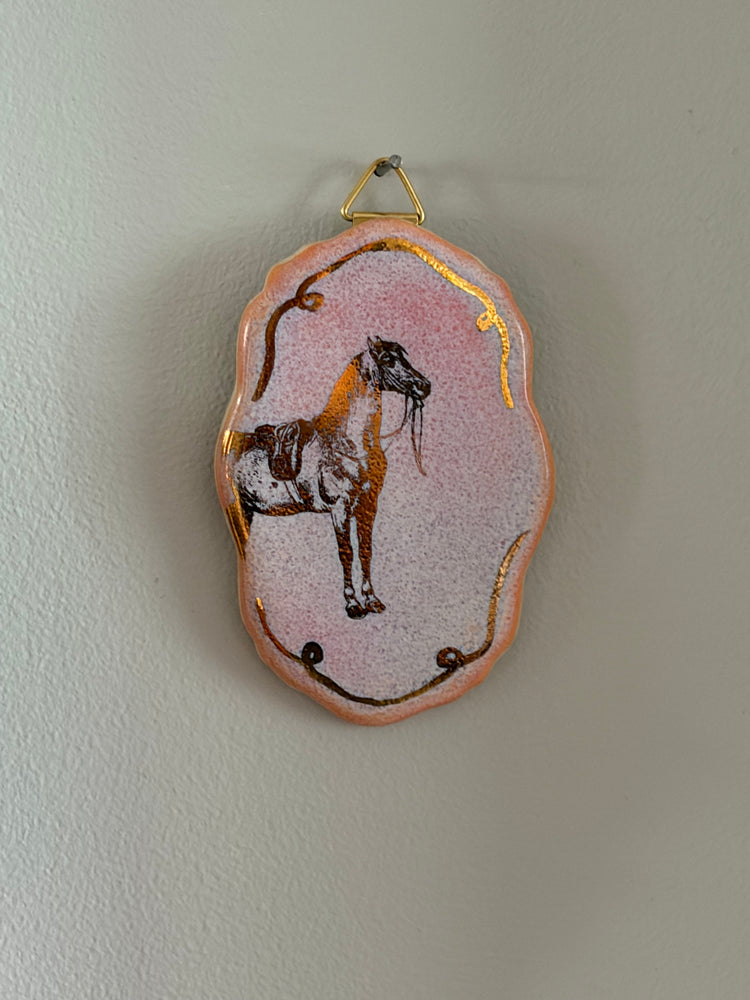 Déco murale Half Gold Horse [couleurs variées]